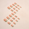 12 Sizes-24 Pcs Press On Nails W1352