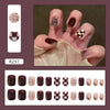 12 Sizes-24 Pcs Press On Nails R241