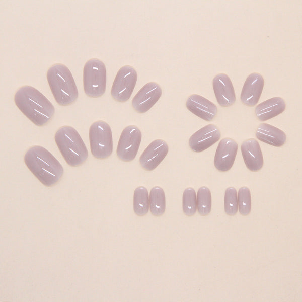 12 Sizes-24 Pcs Press On Nails CF047