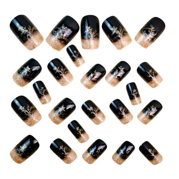 12 Sizes-24 Pcs Press On Nails Y1703