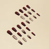 12 Sizes-24 Pcs Press On Nails Y004