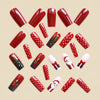 12 Sizes-24 Pcs Press On Nails Y1218