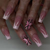 12 Sizes-24 PcsPress On Nails C790