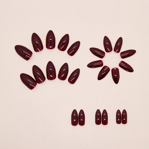 12 Sizes-24 PcsPress On Nails W2054