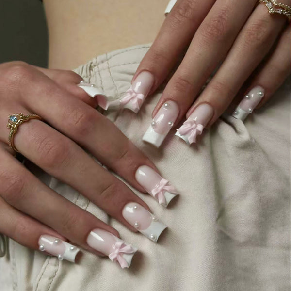 12 Sizes-24 Pcs Press On Nails Z909