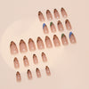 12 Sizes-24 Pcs Press On Nails W1658