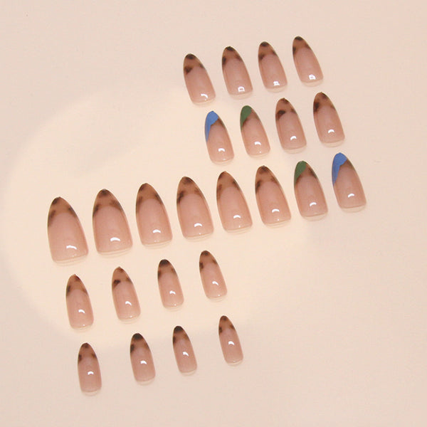 12 Sizes-24 Pcs Press On Nails W1658