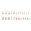12 Sizes-24 Pcs Press On Nails Z1059