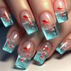 12 Sizes-24 PcsPress On Nails Y931