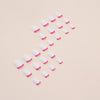 12 Sizes-24 Pcs Press On Nails W917