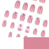 12 Sizes-24 Pcs Press On Nails JP4291