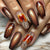 12 Sizes-24 Pcs Press On Nails Y1784