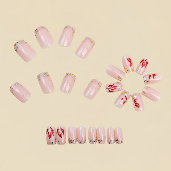 12 Sizes-24 Pcs Press On Nails Y1779