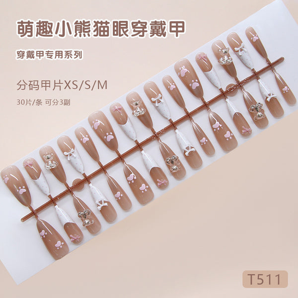 30 Pcs Press On Nails Z1407