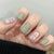 12 Sizes-24 Pcs Press On Nails R848