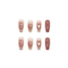 12 Sizes-24 Pcs Press On Nails R614