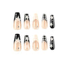 12 Sizes-24 Pcs Press On Nails JP2624