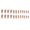 12 Sizes-24 Pcs Press On Nails W1479