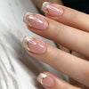 12 Sizes-24 Pcs Press On Nails JP3930