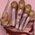 12 Sizes-24 Pcs Press On Nails G009
