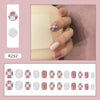 12 Sizes-24 Pcs Press On Nails R241