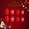 12 Sizes-24 Pcs Press On Nails C670