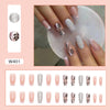 12 Sizes-24 Pcs Press On Nails W401