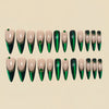 12 Sizes-24 Pcs Press On Nails Y1816