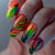 12 Sizes-24 Pcs Press On Nails Y1458