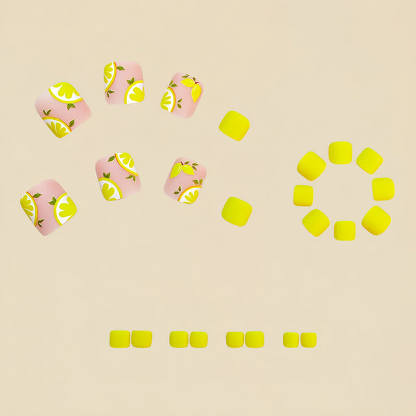 12 Sizes-24 Pcs Press On Nails Y668