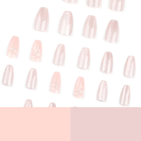 12 Sizes-24 Pcs Press On Nails JP3290