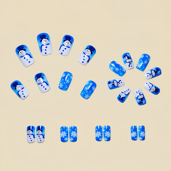 12 Sizes-24 Pcs Press On Nails Y270