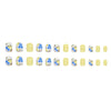 12 Sizes-24 Pcs Press On Nails W1265