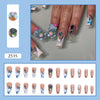 12 Sizes-24 Pcs Press On Nails Z535