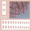 12 Sizes-24 Pcs Press On Nails W1233