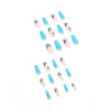 12 Sizes-24 Pcs Press On Nails JP1430