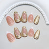 12 Sizes-24 Pcs Press On Nails W2036