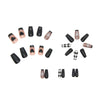 12 Sizes-24 Pcs Press On Nails R680