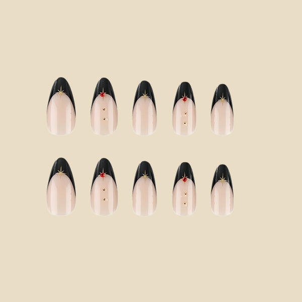 12 Sizes-24 Pcs Press On Nails y2095-z-24
