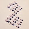 12 Sizes-24 Pcs Press On Nails Z632