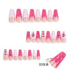 12 Sizes-24 Pcs Press On Nails JP3238
