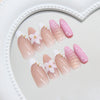 12 Sizes-24 Pcs Press On Nails Z1068