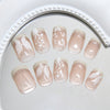 12 Sizes-24 Pcs Press On Nails R938