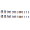 12 Sizes-24 Pcs Press On Nails W1694