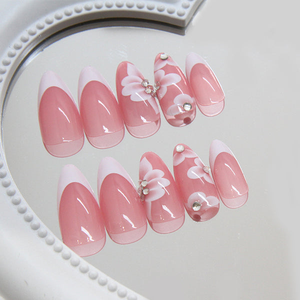 12 Sizes-24 Pcs Press On Nails Z948