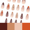 12 Sizes-24 Pcs Press On Nails JP4018