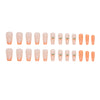 12 Sizes-24 Pcs Press On Nails W1181