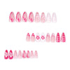 12 Sizes-24 Pcs Press On Nails JP3838