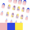 12 Sizes-24 Pcs Press On Nails JP3965