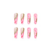 12 Sizes-24 Pcs Press On Nails W204